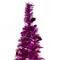 4ft. Pre-Lit Pink Tinsel Pop-Up Artificial Christmas Tree, Clear Lights